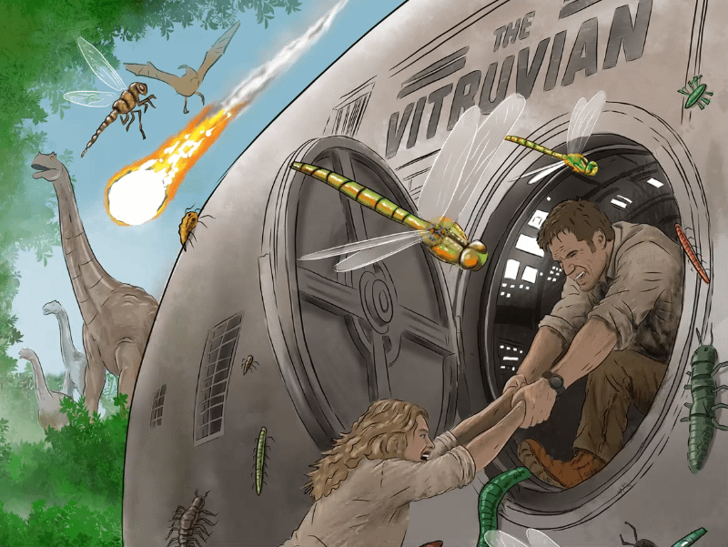 Author Don Allens book that I illustrated Don Allen Time Trippers and the magic asteroid